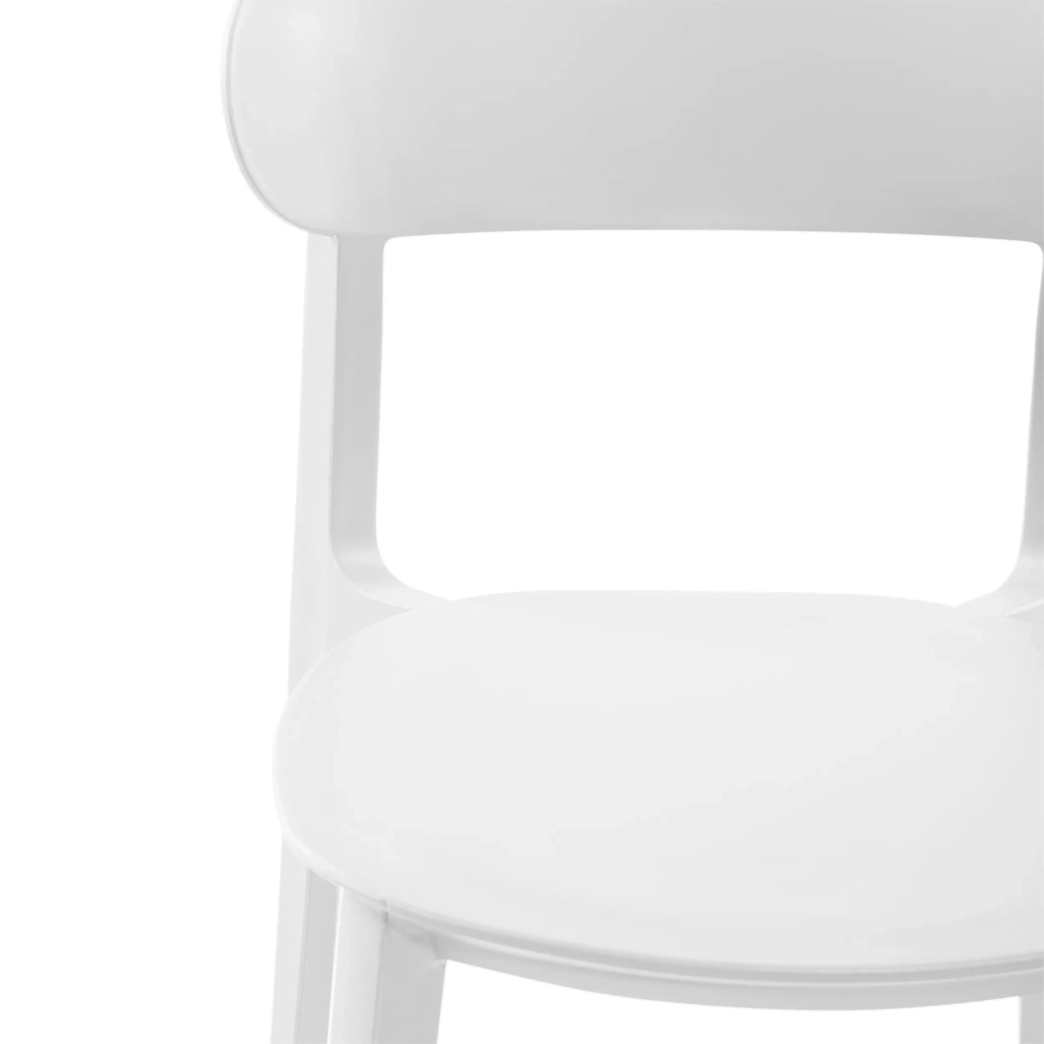 Sedia design impilabile in polipropilene - Sun