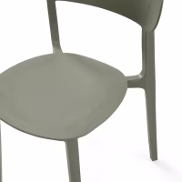 Chaise design empilable en polypropylène - Sun