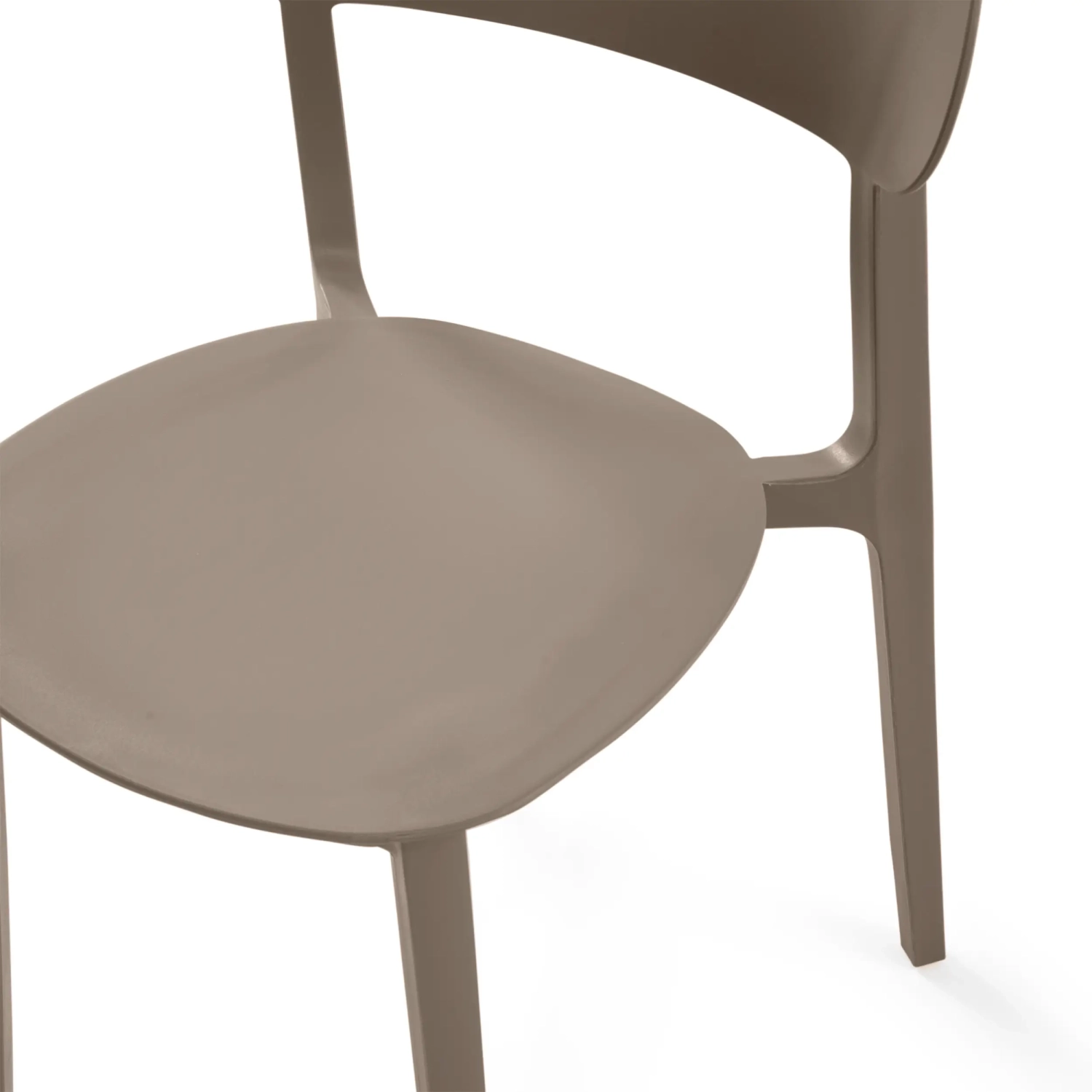 Stohovatelná designová židle z polypropylenu - Sun