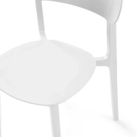 Stapelbare designstoel van polypropyleen - Sun