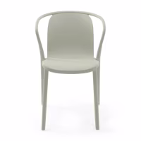 Chaise empilable avec accoudoirs pour l'intérieur et l'extérieur - Pierre