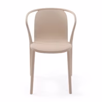 Chaise empilable avec accoudoirs pour l'intérieur et l'extérieur - Pierre