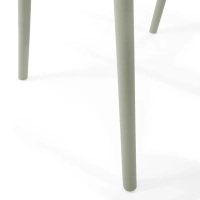 Silla apilable con reposabrazos para interior y exterior - Pierre
