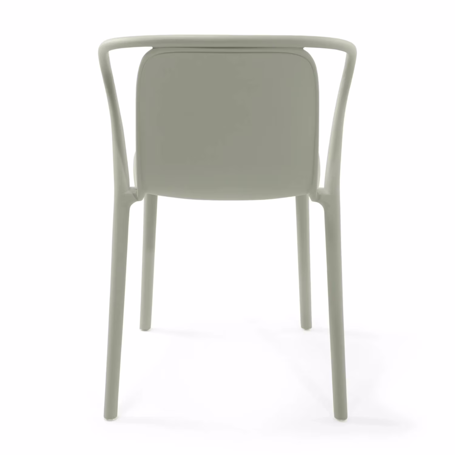Chaise empilable avec accoudoirs pour l'intérieur et l'extérieur - Pierre