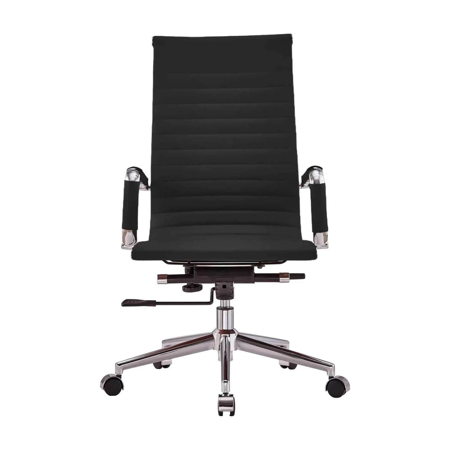 Task Kontorsstol i italienskt läder med hög rygg | Ergonomi och professionell stil