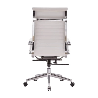 Task Hoge Rug Italiaanse Leren Bureaustoel | Ergonomie & Professionele Stijl
