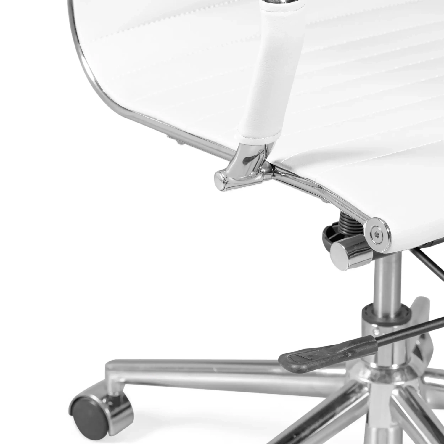 Task High-Back Italian Leather Office Chair | Ergonomics & Professional Style