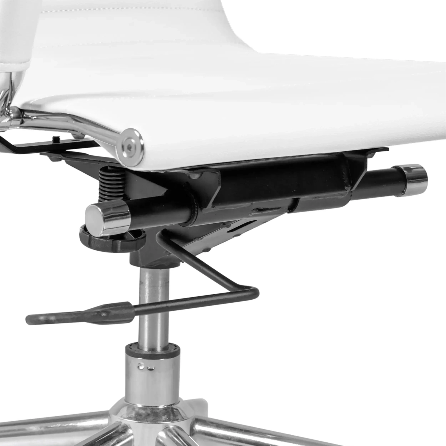 Task Hochlehner Bürostuhl aus italienischem Leder | Ergonomie & Professioneller Stil
