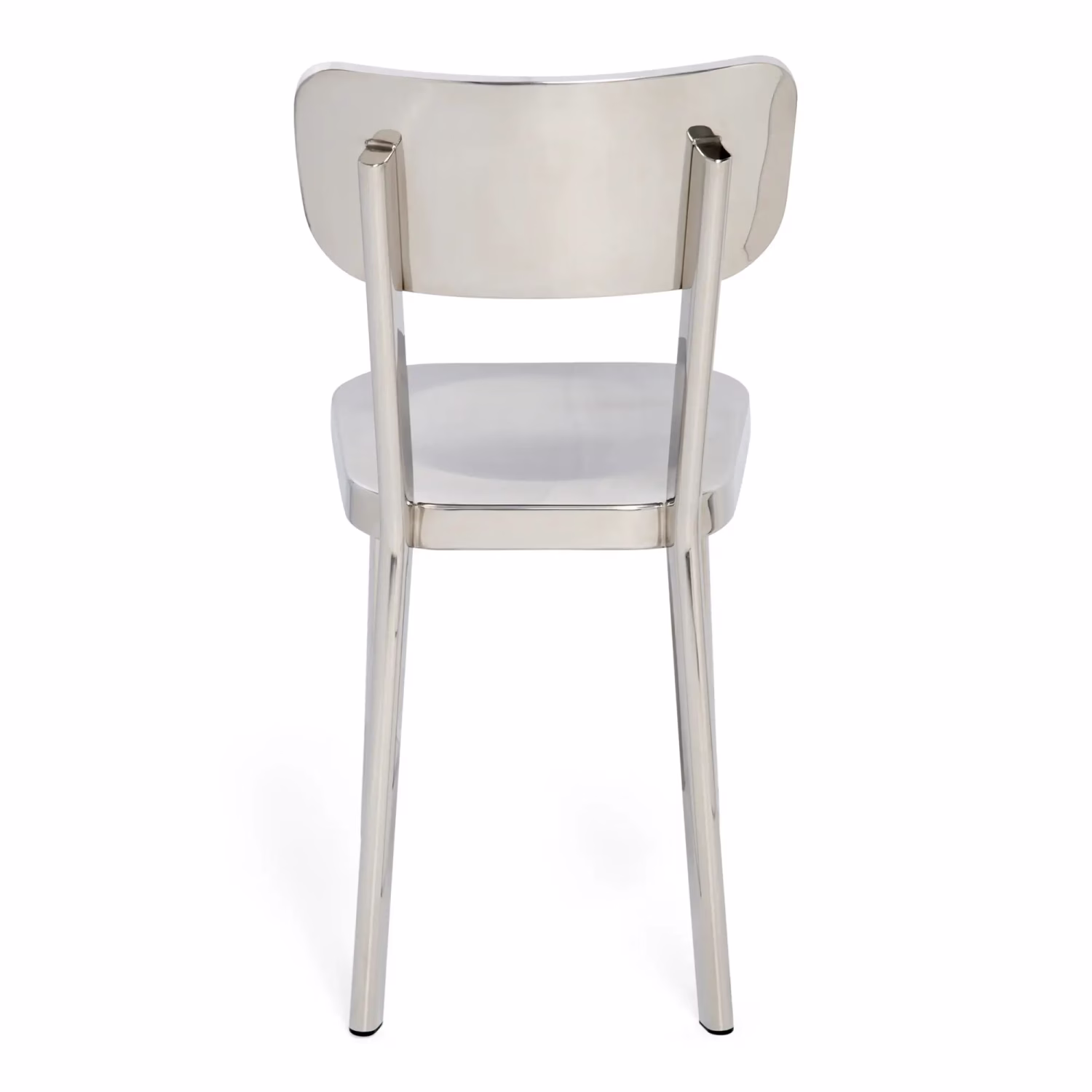 Chaise Delawere en acier inoxydable : Design industriel élégant