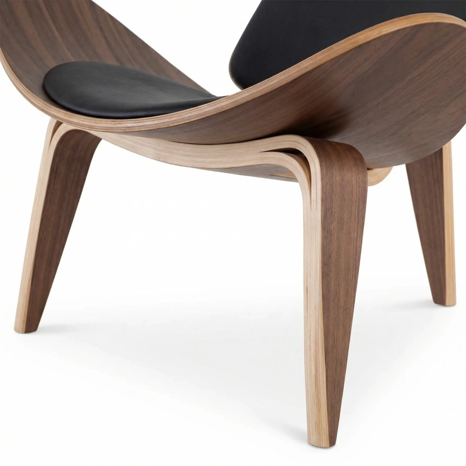 Shell CH07 Walnut inspiration - Scandinavian Chairs - Muebledesign