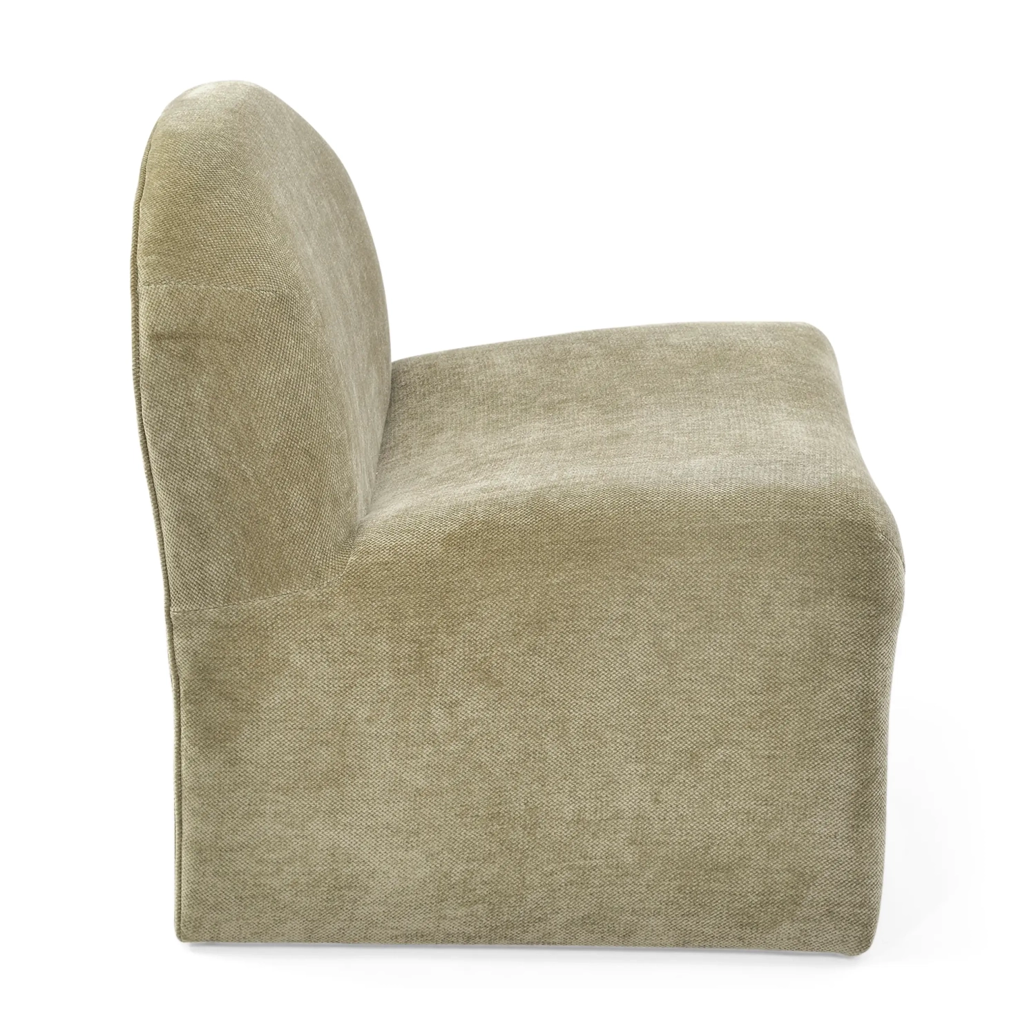 Fauteuil design Bâle rembourré, style minimaliste et confortable