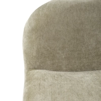 Fauteuil design Bâle rembourré, style minimaliste et confortable