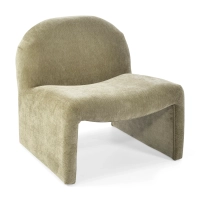 Fauteuil design Bâle rembourré, style minimaliste et confortable