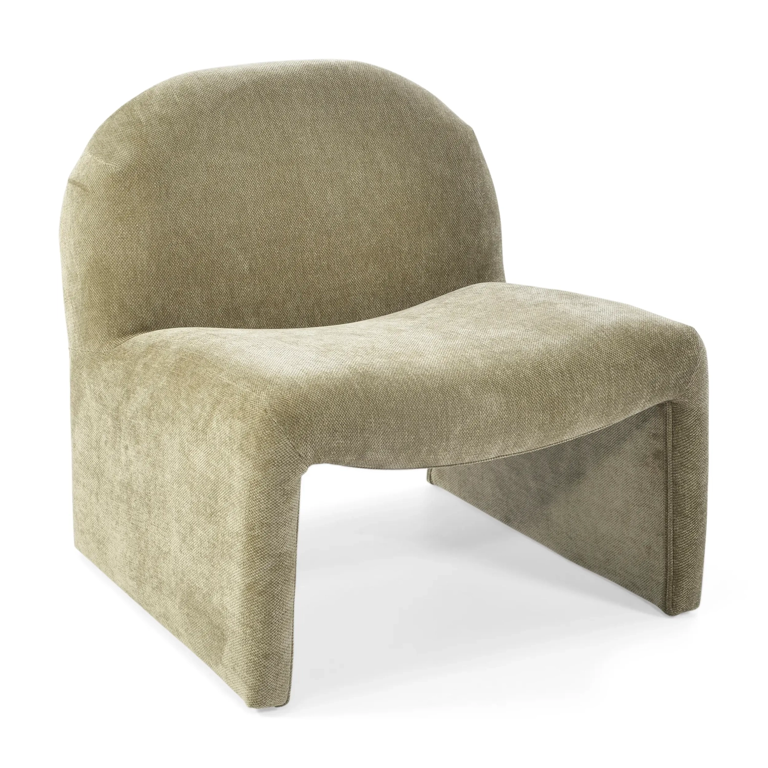 Fauteuil design Bâle rembourré, style minimaliste et confortable