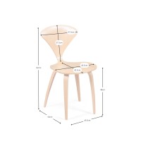 Cherner Stuhl Handgefertigter aus Walnussholz - Holzstühle | Mobelarium