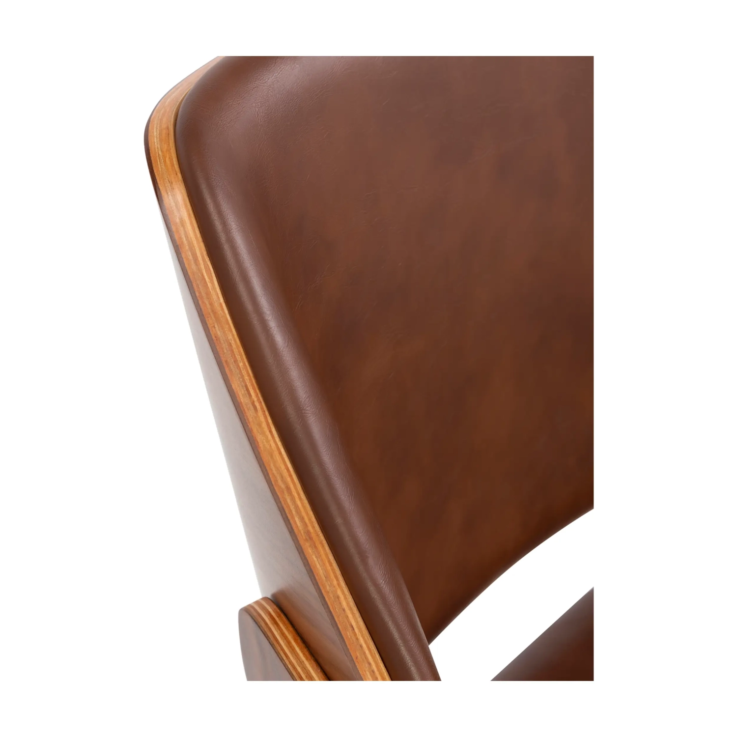 Fauteuil de bureau Cleveland Retro en simili cuir | Design vintage réglable