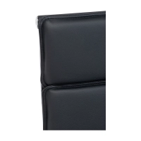 Fauteuil de bureau Studio à dossier haut | Fauteuil de bureau ergonomique en simili cuir