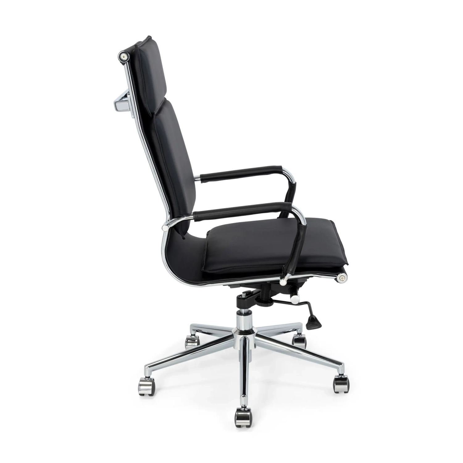 Fauteuil de bureau Studio à dossier haut | Fauteuil de bureau ergonomique en simili cuir