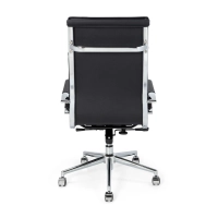 Fauteuil de bureau Studio à dossier haut | Fauteuil de bureau ergonomique en simili cuir