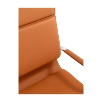 Fauteuil de bureau Studio à dossier haut | Fauteuil de bureau ergonomique en simili cuir