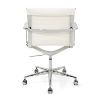 Fauteuil de bureau en cuir « Task Executive » à dossier bas | Fauteuil de bureau haut de gamme