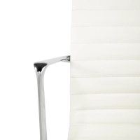 Fauteuil de bureau en cuir « Task Executive » à dossier bas | Fauteuil de bureau haut de gamme