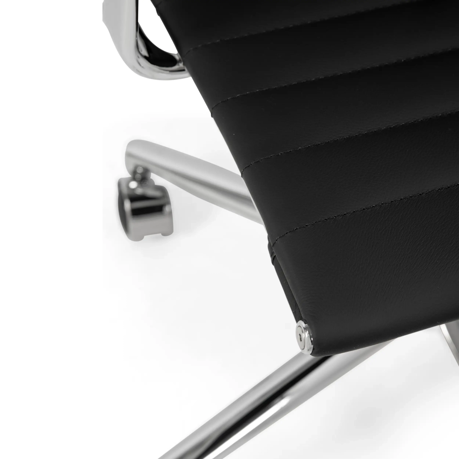 Fauteuil de bureau en cuir « Task Executive » à dossier bas | Fauteuil de bureau haut de gamme