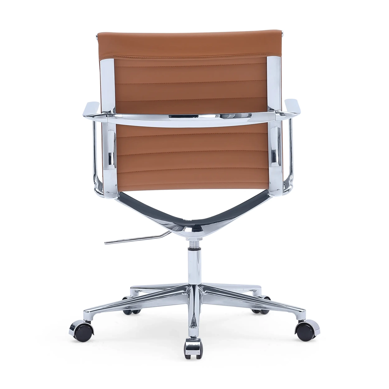 Fauteuil de bureau en cuir « Task Executive » à dossier bas | Fauteuil de bureau haut de gamme