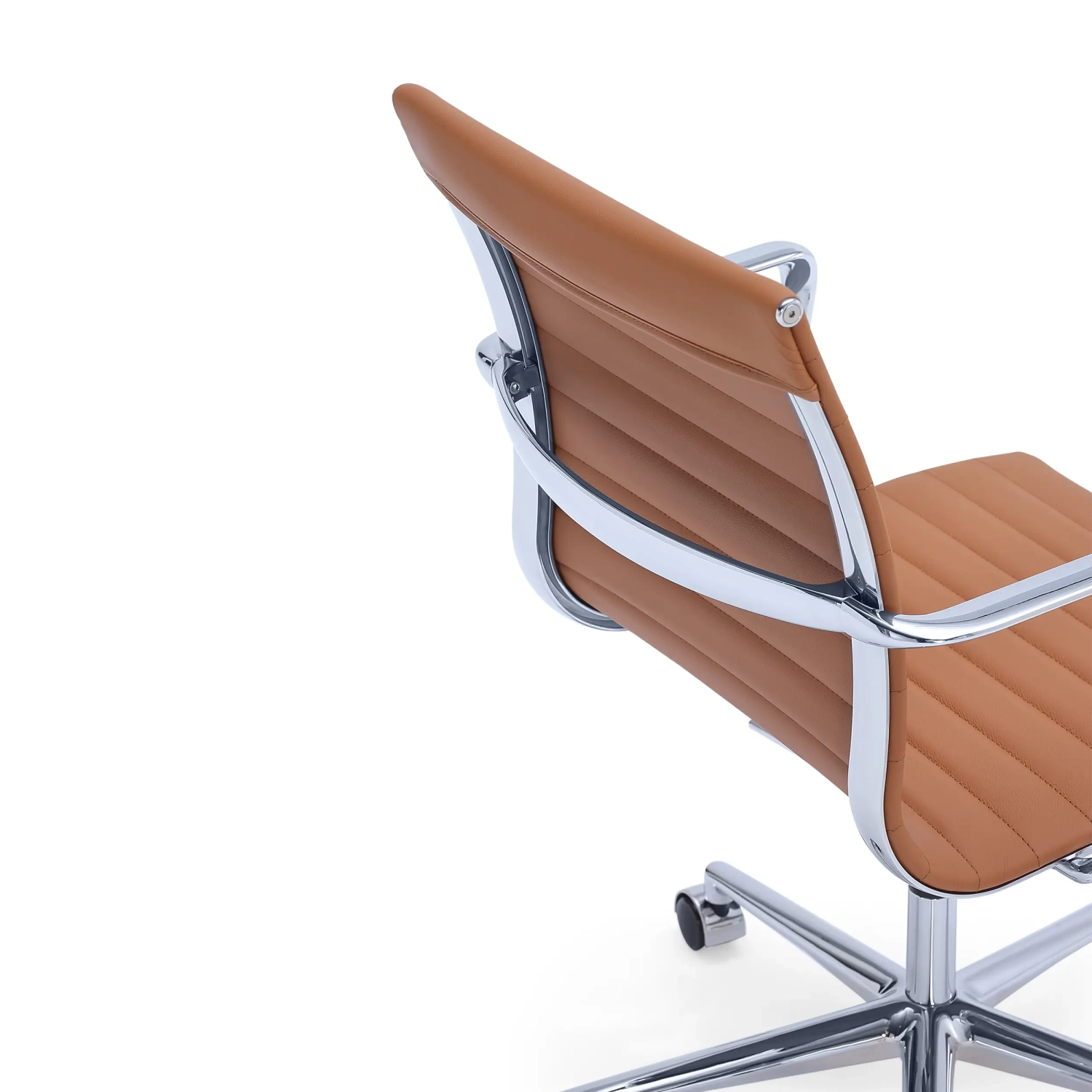 Fauteuil de bureau en cuir « Task Executive » à dossier bas | Fauteuil de bureau haut de gamme
