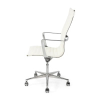 Fauteuil de bureau « Task Executive » à dossier haut en cuir | Fauteuil de bureau ergonomique haut de gamme
