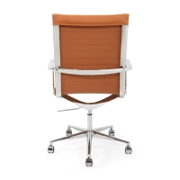 Fauteuil de bureau « Task Executive » à dossier haut en cuir | Fauteuil de bureau ergonomique haut de gamme