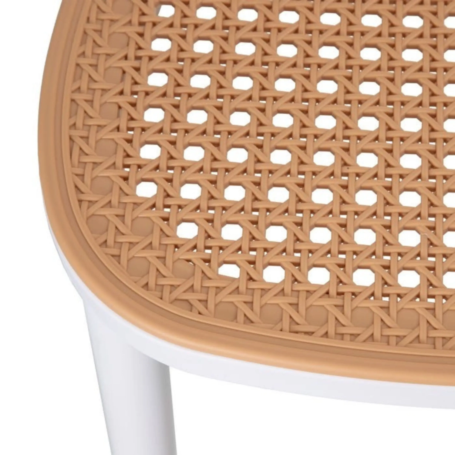 Pack 4 chaises Moulin en rotin synthétique - Mueble Design