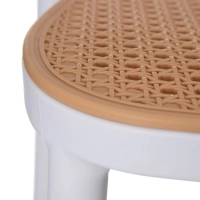 Pack 4 chaises Moulin en rotin synthétique - Mueble Design