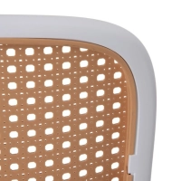 Pack 4 chaises Moulin en rotin synthétique - Mueble Design