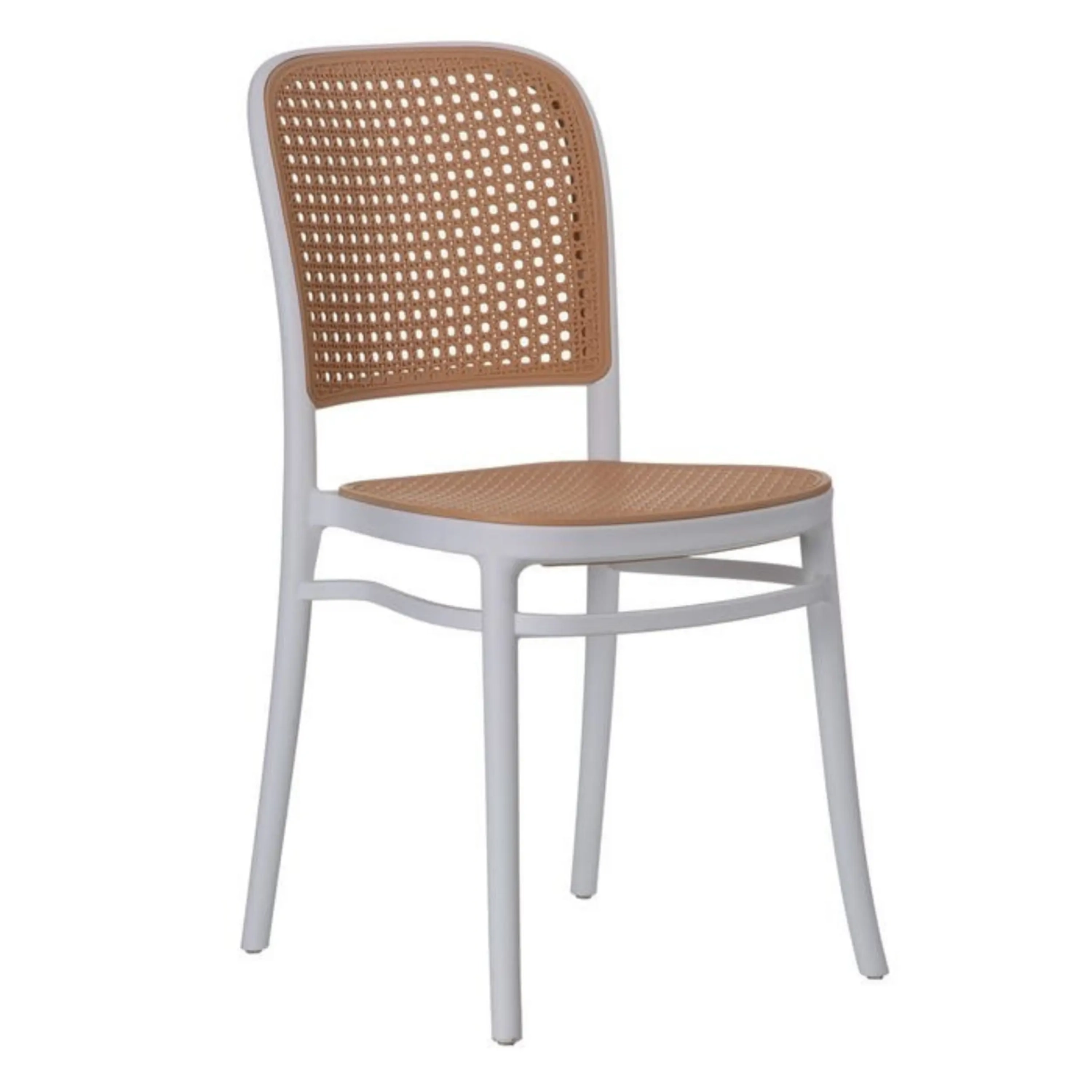 Pack 4 chaises Moulin en rotin synthétique - Mueble Design