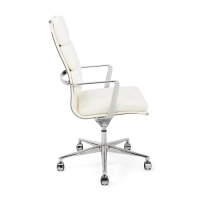 Task Fauteuil de bureau haut de gamme | Fauteuil de direction en cuir italien