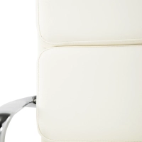 Task Fauteuil de bureau haut de gamme | Fauteuil de bureau en cuir italien avec roulettes