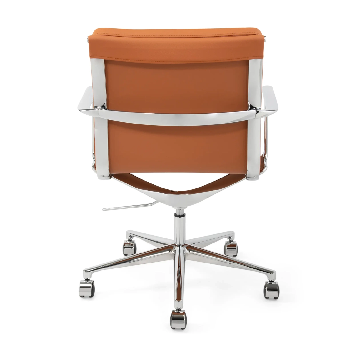 Task Fauteuil de bureau haut de gamme | Fauteuil de bureau en cuir italien avec roulettes