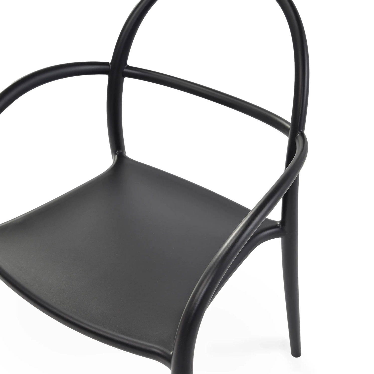 Fauteuil d'extérieur design empilable Master | Fauteuil en polypropylène