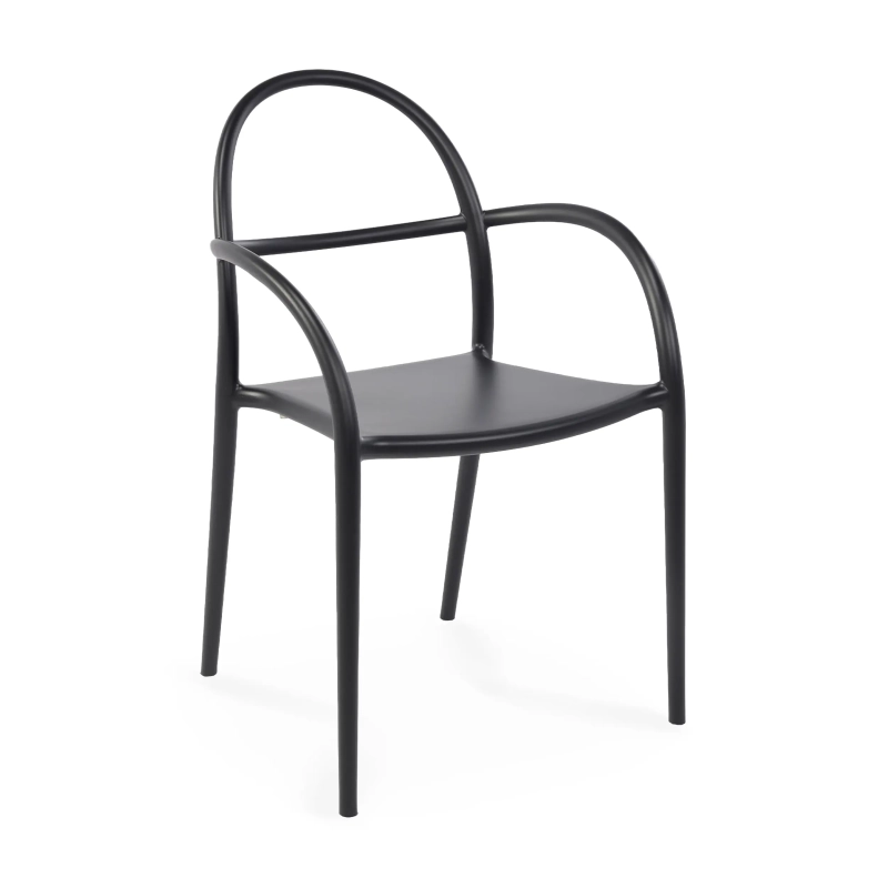 Fauteuil d'extérieur design empilable Master | Fauteuil en polypropylène