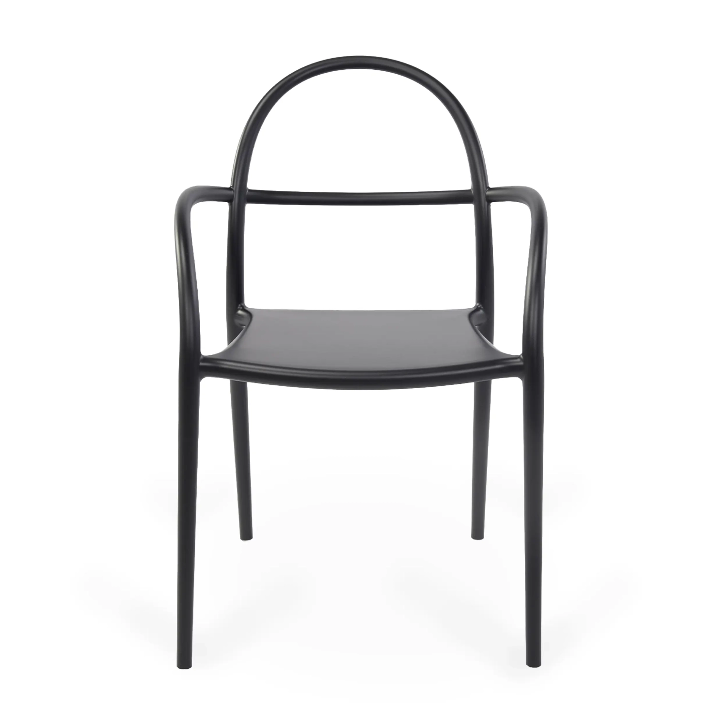 Fauteuil d'extérieur design empilable Master | Fauteuil en polypropylène