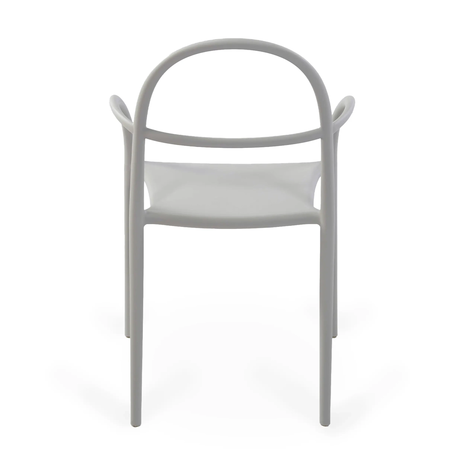 Fauteuil d'extérieur design empilable Master | Fauteuil en polypropylène