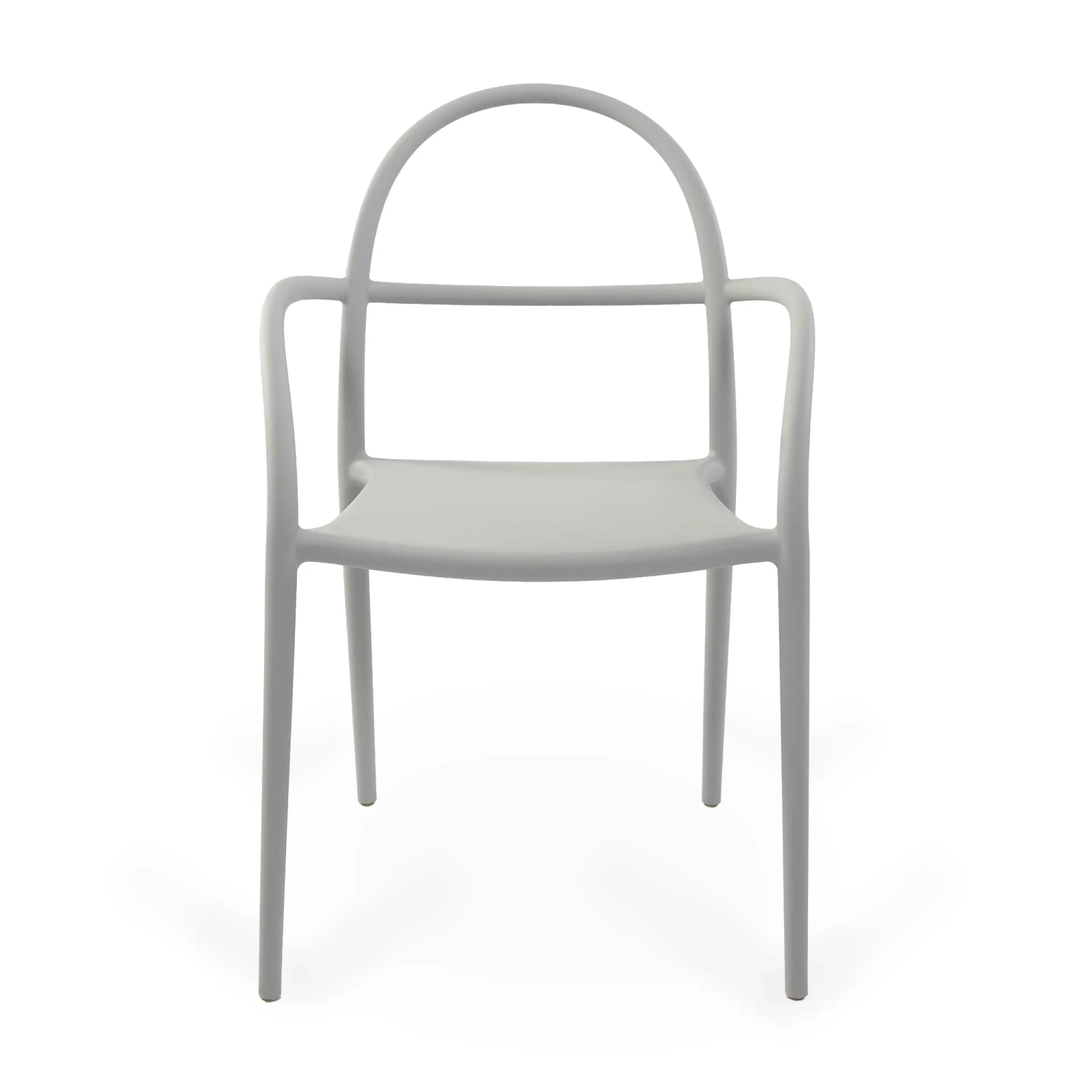 Fauteuil d'extérieur design empilable Master | Fauteuil en polypropylène