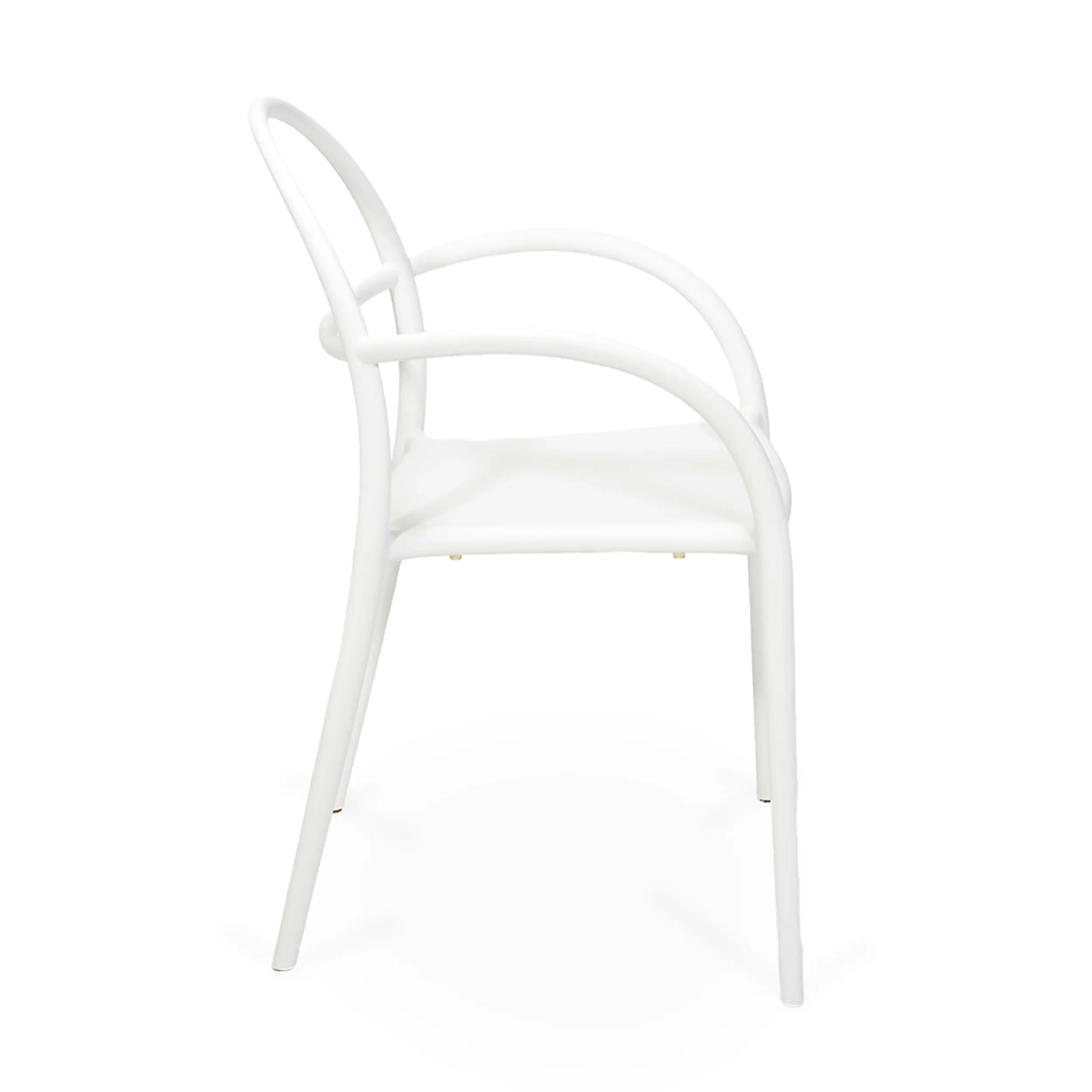 Fauteuil d'extérieur design empilable Master | Fauteuil en polypropylène