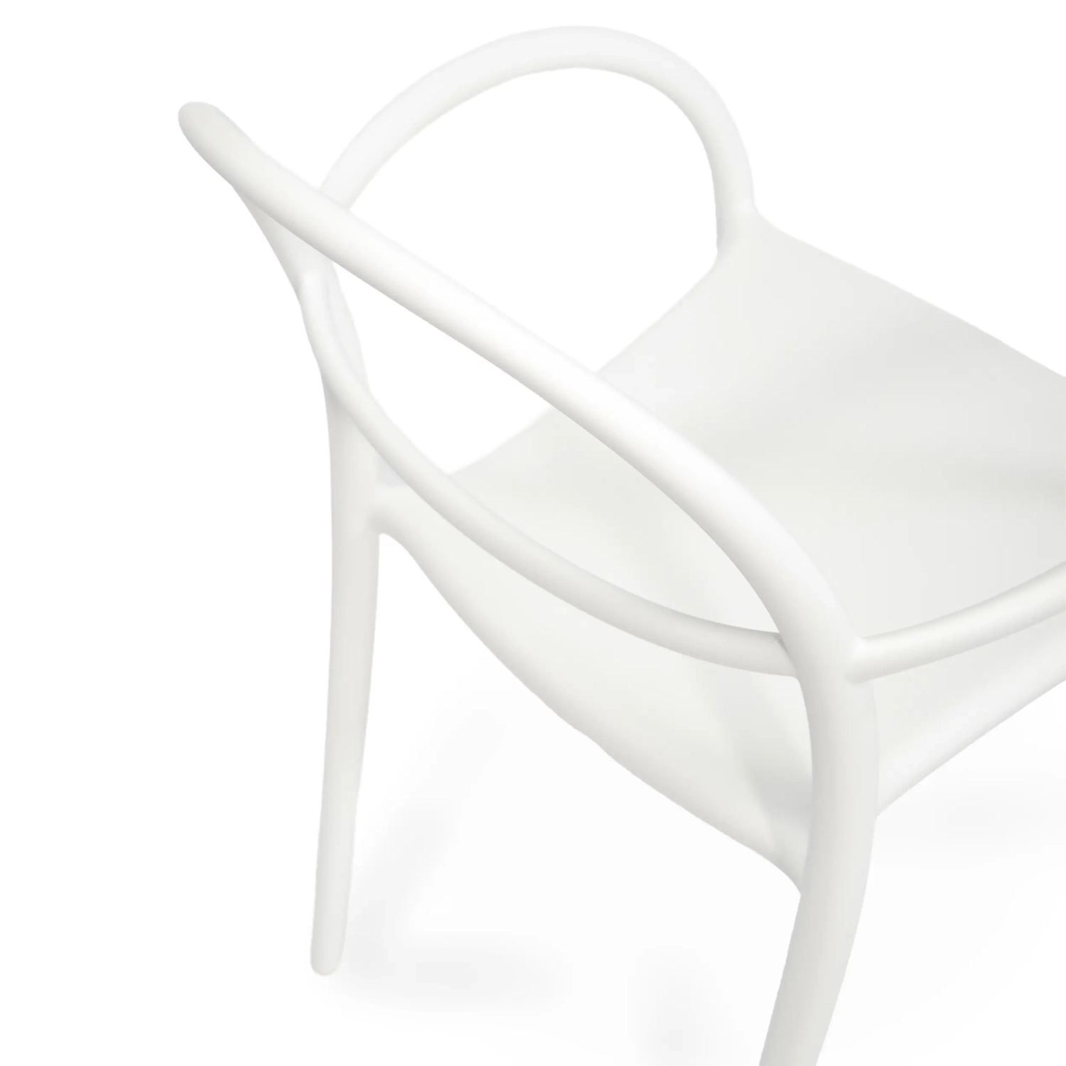 Fauteuil d'extérieur design empilable Master | Fauteuil en polypropylène