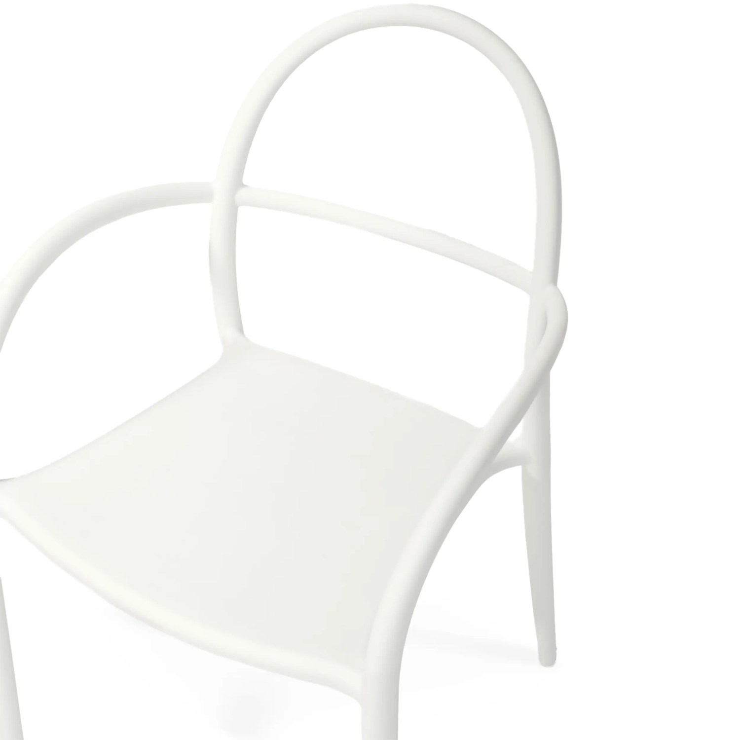 Fauteuil d'extérieur design empilable Master | Fauteuil en polypropylène