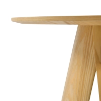 Table d'appoint « Pluto » en frêne scandinave