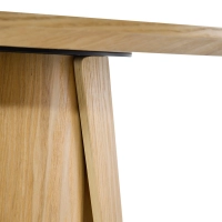 Table ronde à barre « Pluto » de style scandinave