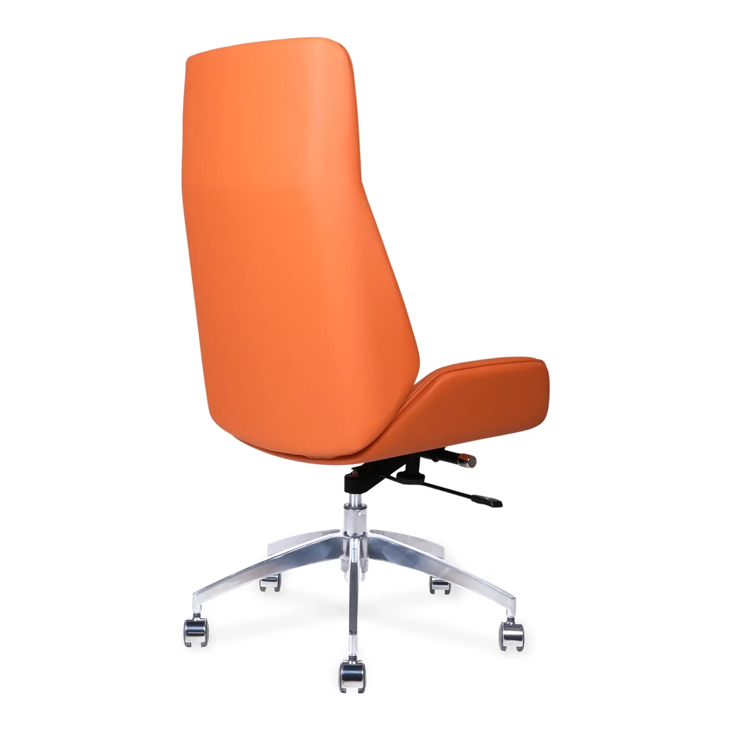 Nordic Fauteuil de bureau à dossier haut Colors | Simili cuir et piètement chromé