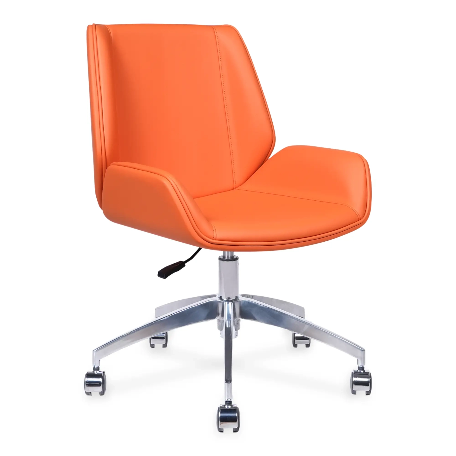 Nordic Chaise de bureau Colors | Simili cuir et piètement chromé